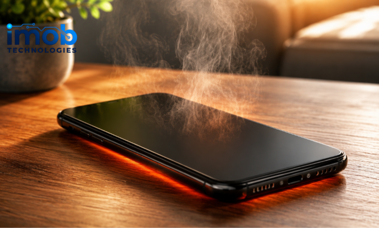 Smartphone overheating during everyday use